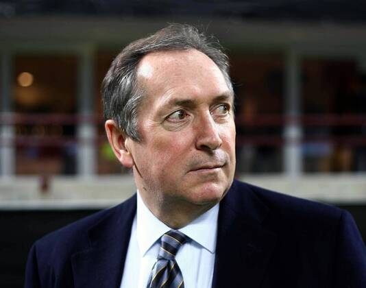 Trainer Gerard Houllier (Lyon) -  Fußball EC 1 Herren Champions League 2005 2006, Olympique Lyonnais, OL Porträt Mailand