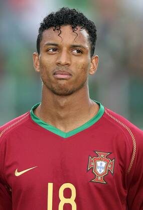 Nani (Portugal U21) Fußball Länderspiel Herren U 21 EM 2007, Nationalmannschaft, Nationaltrikot Einzelbild Groningen Fußball Länderspiel Herren U 21 EM 2007, Nationalmannschaft, Nationaltrikot Einzelbild Groningen