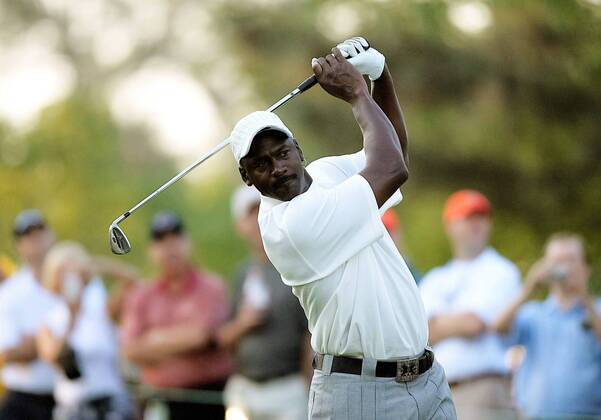 Michael Jordan (USA) - (Icon2210042) Golf Herren Wachovia Championship ProAm 2007, Pro Am, PGA Tour, Übungsrunde Einzelbild Charlotte Golf Herren Wachovia Championship ProAm 2007, Pro Am, PGA Tour, Übungsrunde Einzelbild Charlotte EDITORIAL USE ONLY