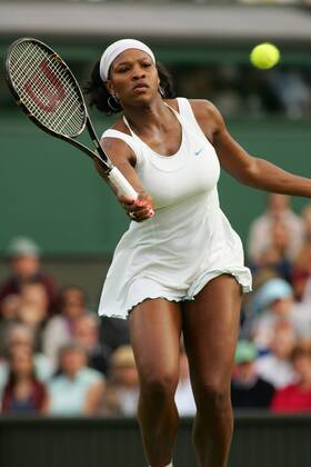 Serena Williams (USA) Tennis Damen All England Championships 2007, Grand Slam, WTA Tour Einzelbild Wimbledon London Tennis Damen All England Championships 2007, Grand Slam, WTA Tour Einzelbild Wimbledon London