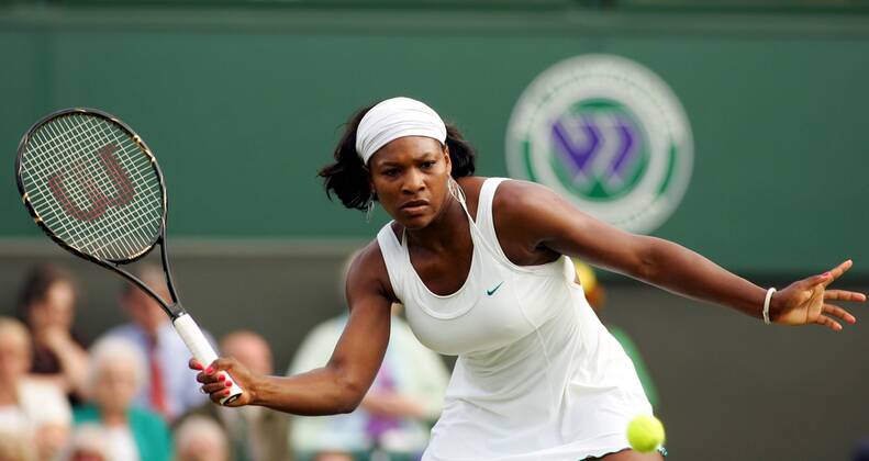Serena Williams (USA) Tennis Damen All England Championships 2007, Grand Slam, WTA Tour Einzelbild Wimbledon London Tennis Damen All England Championships 2007, Grand Slam, WTA Tour Einzelbild Wimbledon London