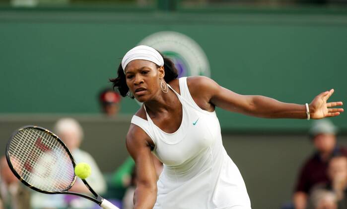 Serena Williams (USA) Tennis Damen All England Championships 2007, Grand Slam, WTA Tour Einzelbild Wimbledon London Tennis Damen All England Championships 2007, Grand Slam, WTA Tour Einzelbild Wimbledon London