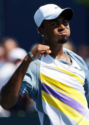 Donald Young (USA) -  (NYP20070827105) Tennis Herren US Open 2007, Grand Slam, ATP Tour Einzelbild Flushing Meadow New York, NY, N Y Tennis Herren US Open 2007, Grand Slam, ATP Tour Einzelbild Flushing Meadow New York, NY, N Y