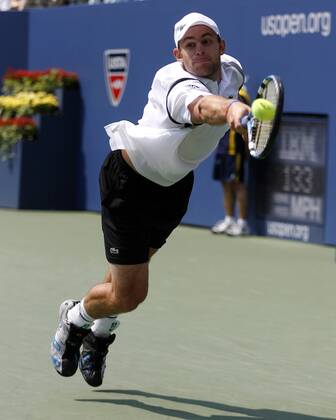 Andy Roddick (USA) Tennis Herren US Open 2007, Grand Slam, ATP Tour Einzelbild Flushing Meadow New York, N Y, NY Dynamik, Tennis Herren US Open 2007, Grand Slam, ATP Tour Einzelbild Flushing Meadow New York, N Y, NY Dynamik,