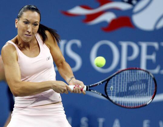 Jelena Jankovic (Serbien) -  (NYP200709051174) Tennis Damen US Open 2007, Grand Slam, WTA Tour Einzelbild Flushing Meadow New York, NY, N Y Dynamik, Tennis Damen US Open 2007, Grand Slam, WTA Tour Einzelbild Flushing Meadow New York, NY, N Y Dynamik,