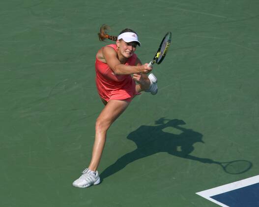Anna Chakvetadze (Russland) Tennis Damen US Open 2007, Grand Slam, WTA Tour Einzelbild Flushing Meadow New York, NY, N Y Dynamik, Tennis Damen US Open 2007, Grand Slam, WTA Tour Einzelbild Flushing Meadow New York, NY, N Y Dynamik,
