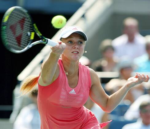 Anna Chakvetadze (Rußland) - (nyp20070907103) Tennis Damen US Open 2007, Grand Slam, WTA Tour Einzelbild Flushing Meadow New York, NY, N.Y. Dynamik, Tennis Damen US Open 2007, Grand Slam, WTA Tour Einzelbild Flushing Meadow New York, NY, N.Y. Dynamik,