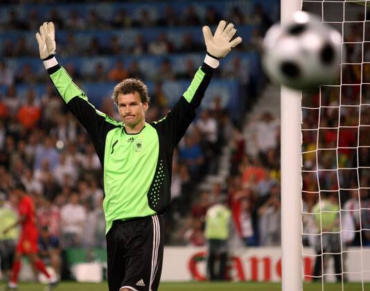 Torwart Jens Lehmann (Deutschland) Fußball EM Herren Euro 2008, Länderspiel, Nationalteam, Nationaltrikot Einzelbild Basel