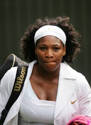 Serena Williams (USA) Tennis Damen All England Championship 2008, Grand Slam, WTA Tour Porträt Wimbledon London