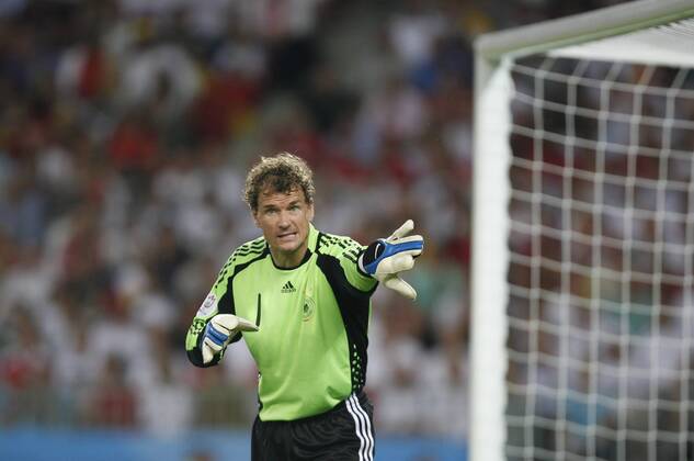 Torwart Jens Lehmann (Deutschland) Fußball EM Herren Euro 2008, Länderspiel, Nationalteam, Nationaltrikot, Finale, Einzelbild Wien