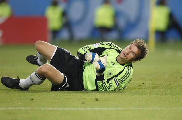 Torwart Jens Lehmann (Deutschland) Fußball EM Herren Euro 2008, Länderspiel, Nationalteam, Nationaltrikot, Finale, Einzelbild Wien
