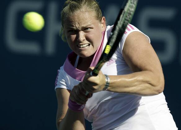 Anna Lena Grönefeld (Deutschland) Tennis Damen US Open 2008, Grand Slam, WTA Tour Einzelbild Flushing Meadows New York NY N Y