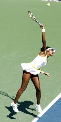 Venus Williams (USA) -  (NYP20080828314) Tennis Damen US Open 2008, Grand Slam, WTA Tour Einzelbild Flushing Meadows New York, NY N Y