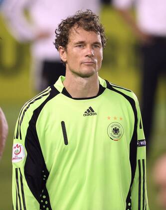 Torwart Jens Lehmann (Deutschland) Fußball EM Herren Euro 2008, Länderspiel, Finale, Nationalmannschaft, Nationaltrikot, Porträt Wien