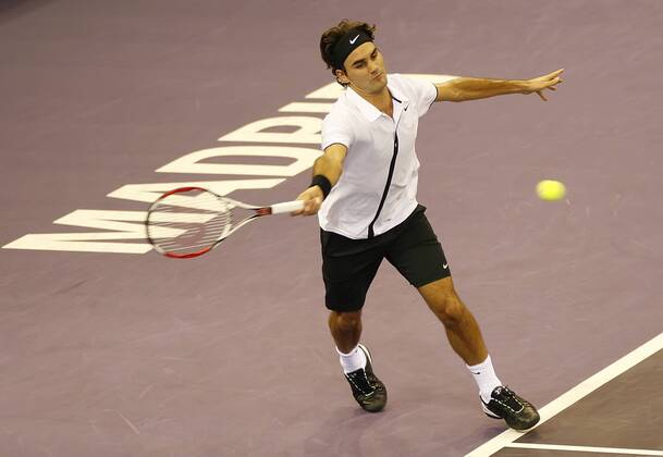 Roger Federer (Schweiz) - Tennis Herren Masters Series 2008, ATP Tour Einzelbild Madrid