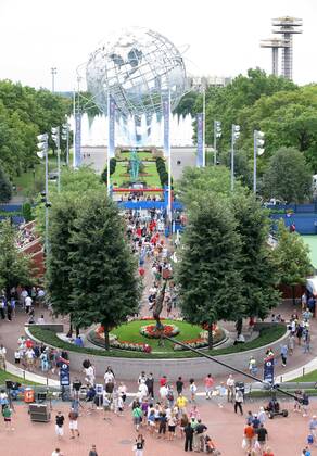 US Open tennis championship on August 31, 2009 in New York.  NYP20090831315 o0 Totale Flushing Meadows
