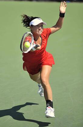 Zheng Jie of China  o0 Freisteller o0 NY, N.Y, Flushing Meadow