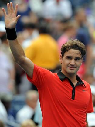 Roger Federer of Switzerland  o0 NY N Y o00 Flushing Meadow