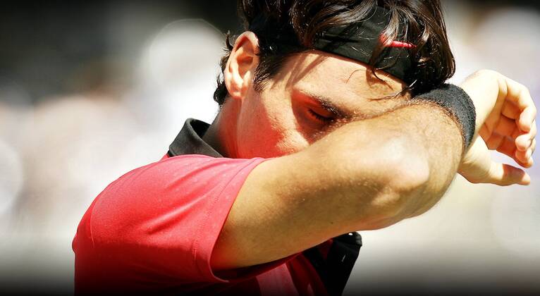 TENNIS - ATP, US Open 2009 -05090967007 - NEW YORK CITY,NEW YORK,USA,05.SEP.09 - TENNIS - ATP World Tour, Flushing Meadows, US Open 2009, Grand Slam. Bild zeigt Roger Federer (SUI). -