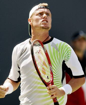 TENNIS - ATP, US Open 2009 -05090967011 - NEW YORK CITY,NEW YORK,USA,05.SEP.09 - TENNIS - ATP World Tour, Flushing Meadows, US Open 2009, Grand Slam. Bild zeigt den Jubel von Lleyton Hewitt (AUSTRALIEN). -