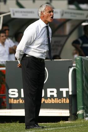 Trainer Claudio Ranieri AS Rom o0 Einzelbild o0 Roma