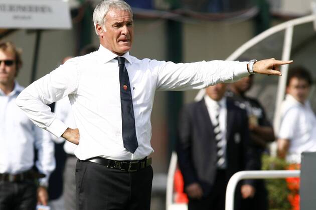 Trainer Claudio Ranieri AS Rom o0 Einzelbild o0 Roma