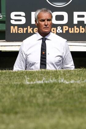 Trainer Claudio Ranieri AS Rom o0 Einzelbild o0 Roma