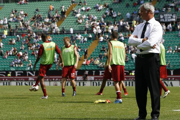 Trainer Claudio Ranieri AS Rom o0 Roma