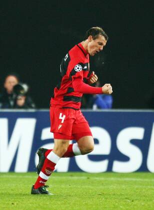 Sebastien SQUILLACI (FC Sevilla) - Torjubel o0 Jubel, Freude, Einzelbild, Freisteller