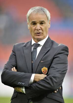 Trainer Claudio Ranieri, AS Roma,