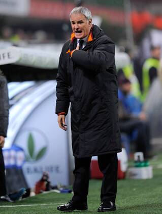 Trainer Claudio Ranieri (AS Rom) -