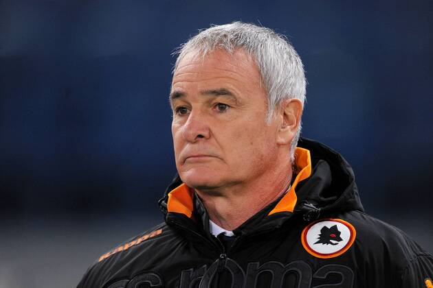 Trainer Claudio Ranieri (AS Rom)