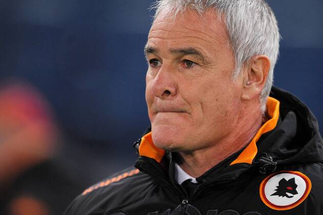Trainer Claudio Ranieri (AS Rom)