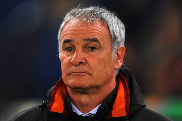 Trainer Claudio Ranieri (AS Rom)