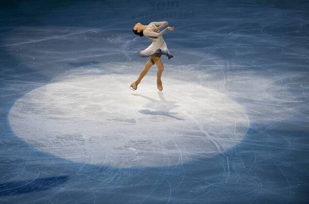 KIM Yu-Na Yuna, Korea, Aktion, Eiskunstlaufen Schaulaufen Exhibition Gala Presentation, am 27.02.2010 XXI. Olympische Winterspiele 2010, vom 12.02. - 28.02.2010 in Vancouver Kanada. o0 Südkorea