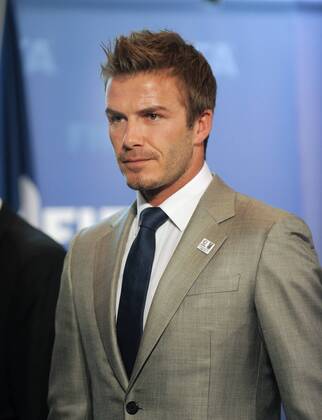 Fussball International, Bewerbung für die FIFA WM 2018 und die FIFA WM 2022 14.05.2010 Delegation England uebergibt ihre WM Bewerbung: David Beckham, Vizepräsident des englischen Bewerbungskomitees  Weltmeisterschaftsbewerbung o0 privat