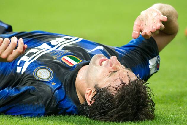 Diego Milito (Inter), AUGUST 21, 2010 - Football : Italian Supercoppa TIM between Internazionale 3-1 AS Roma at Meazza Stadium in Milan, Italy, (023281)