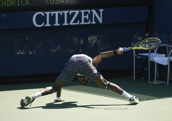 Gael Monfils (USA) Icon3301008307895 o0 Sponsor, Werbepartner, Werbung, Wirtschaft Citizen EDITORIAL USE ONLY