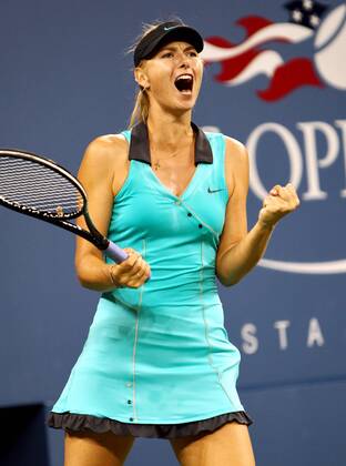 TENNIS - WTA, US Open 2010 NEW YORK CITY,NEW YORK,USA,31.AUG.10 - TENNIS - WTA, Flushing Meadows, US Open 2010, Grand Slam. Bild zeigt den Jubel von Maria Sharapova (RUS).