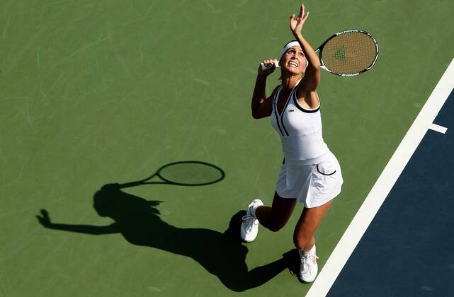 TENNIS - WTA, US Open 2010 NEW YORK CITY,NEW YORK,USA,01.SEP.10 - TENNIS - WTA Tour, Flushing Meadows, US Open 2010, Grand Slam. Bild zeigt Gisela Dulko (ARG). 