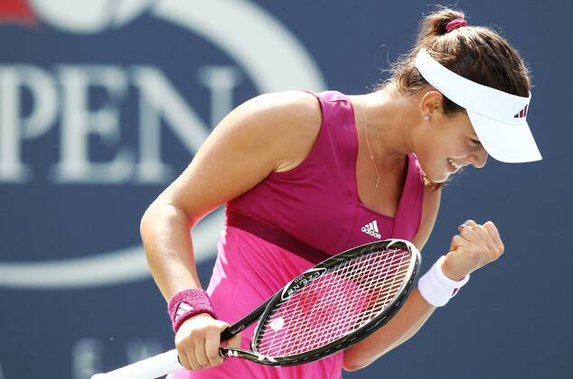 TENNIS - WTA, US Open 2010 NEW YORK CITY,NEW YORK,USA,01.SEP.10 - TENNIS - WTA Tour, Flushing Meadows, US Open 2010, Grand Slam. Bild zeigt den Jubel von Ana Ivanovic (SRB). 