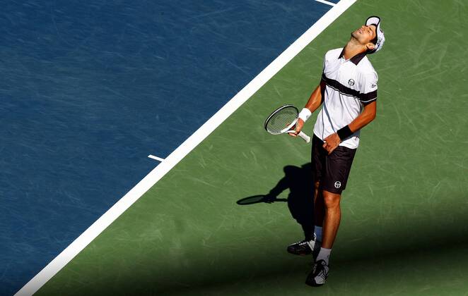 TENNIS - ATP, US Open 2010 NEW YORK CITY,NEW YORK,USA,06.SEP.10 - TENNIS - ATP World Tour, Flushing Meadows, US Open 2010, Grand Slam. Bild zeigt Novak Djokovic (SRB).