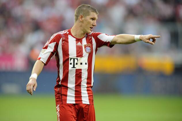 Bastian SCHWEINSTEIGER (Bayern). FC Bayern München - SV Werder Bremen. 1.Bundesliga, Saison 2010 2011, am 11.09.2010.