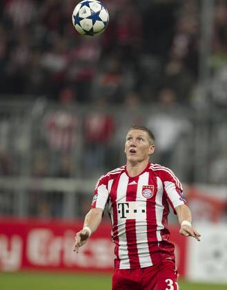 Bastian Schweinsteiger (Bayern) - FC BAYERN MUENCHEN - AS ROM ( 2 - 0 )