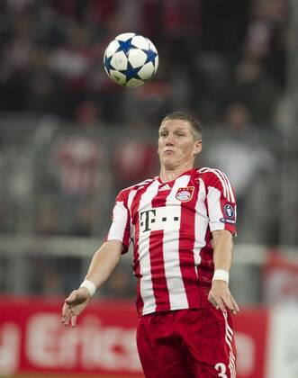 Bastian Schweinsteiger (Bayern) - FC BAYERN MUENCHEN - AS ROM ( 2 - 0 )