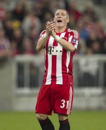 Bastian Schweinsteiger (Bayern) - FC BAYERN MUENCHEN - AS ROM ( 2 - 0 )