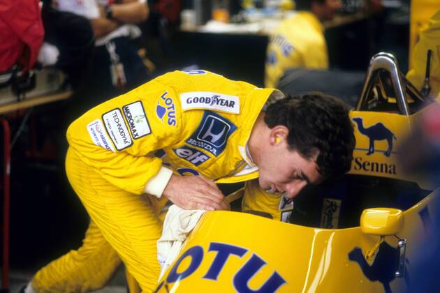 Ayrton Senna (Brasilien Lotus)
