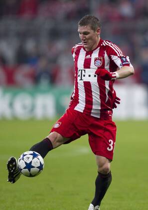Bastian Schweinsteiger (Bayern 31) - FC BAYERN MUENCHEN - CRF CLUJ Napoca (blau) - Fussball UEFA Champions League,