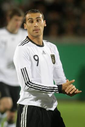 16.11.2010, U 21-Länderspiel Deutschland - England. Cenk Tosun (Deutschland).