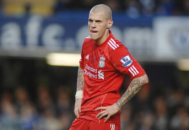 Football - Premier League - Chelsea FC London vs. Liverpool FC 06 02 2011 Martin Skrtel (Liv) -